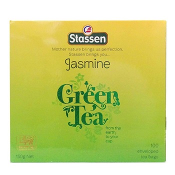 Stassen zöld tea jázmin 100x1,5g 150 g