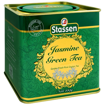 Stassen zöld tea jázmin fémdobozos 100 g