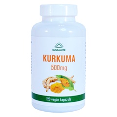 Sunsalute kurkuma kapszula 500mg 120 db