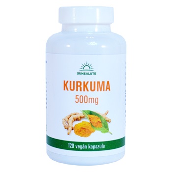 Sunsalute kurkuma kapszula 500mg 120 db