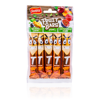 Sunvita fruit bars trópusi 5 db 75 g