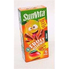 Sunvita mini fruit sticks mangó 5 db 50 g