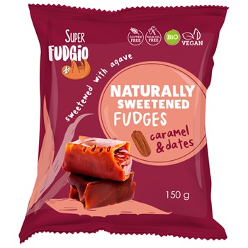 Super fudgio bio tejmentes datolya agavé karamella 150 g