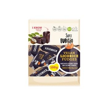 Super fudgio bio vegán karamella édesgyökeres 100 g