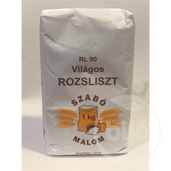 Szabó Malom világos rozsliszt rl-90 1000 g