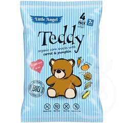 Teddy bio kukoricás snack 4x15g 60 g