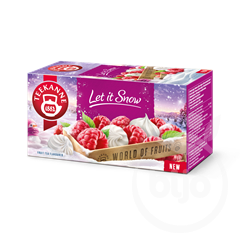 Teekanne let it snow habcsók és málna ízű gyümölcstea 20x2,25g 45 g