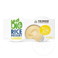 The Bridge bio rizs desszert vanília 2x130g 260 g