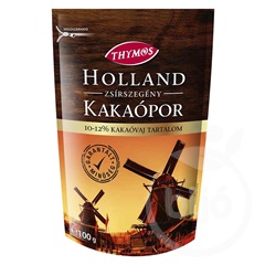 Thymos holland kakaópor zsírszegény 10-12% 100 g