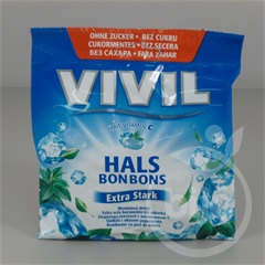 Vivil extra erős borsmentás cukorka 60 g