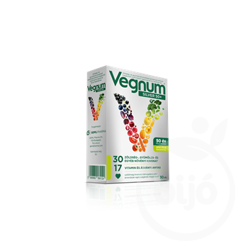 Vegnum silver 50+ étrendkiegészítő multivitamin kapszula 30 db