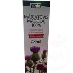 Virde máriatövis magolaj e-vitaminnal 100% 200 ml