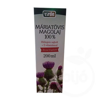 Virde máriatövis magolaj e-vitaminnal 100% 200 ml