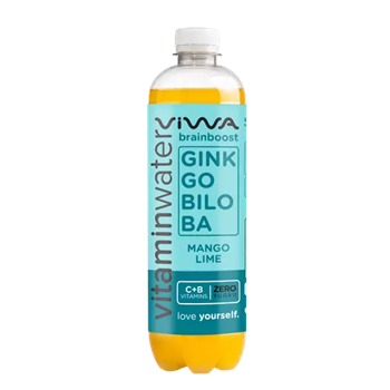 Viwa brainboost ginkgo biloba-zöldtea vitaminvíz 600 ml