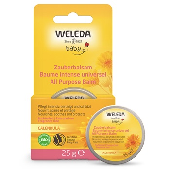 Weleda bio körömvirágos natúr többcélú védőbalzsam babáknak 25 g